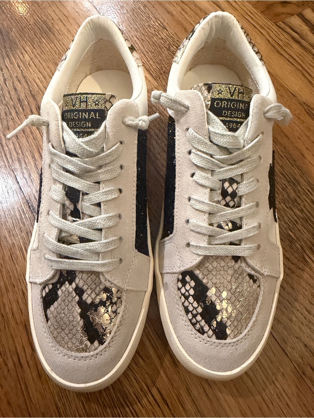 Vintage Havana “Bonnie” Snake Print Sneaker